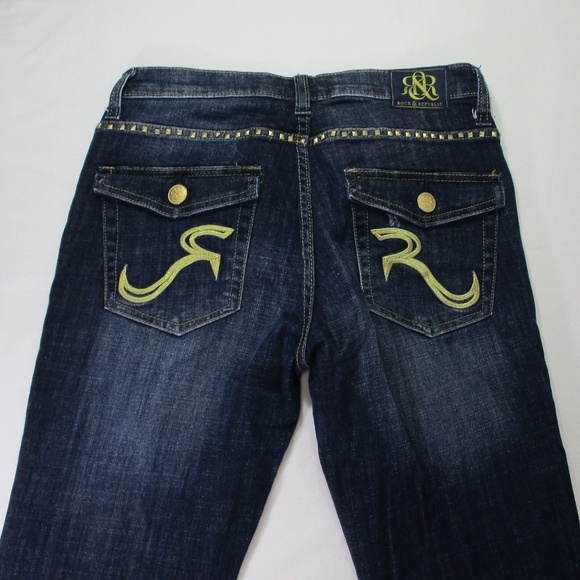ROCK & REPUBLIC Kasandra Boot Cut Jeans Size 10M          #6 - Picture 4 of 8